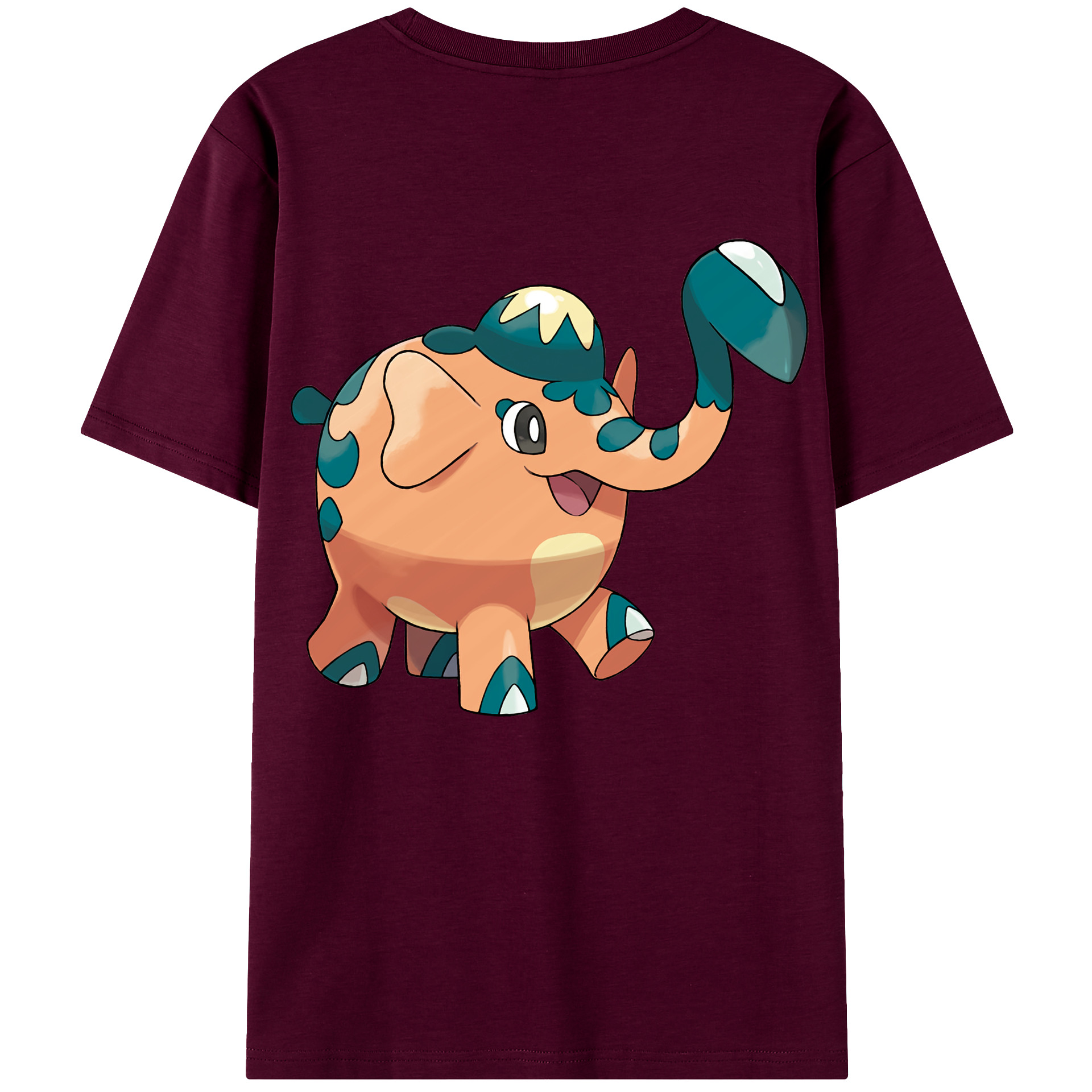 （画像用） ポケットモンスター Pokémon レディース半袖Tシャツ(バックプリント)